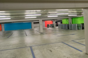 Parkeringskaelderen i Spinderiet